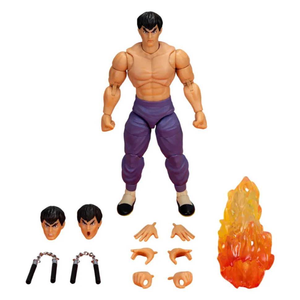 Ultra Street Fighter II: The Final Challengers - Fei Long (Player 2) Deluxe 1/12th Scale Action Figure