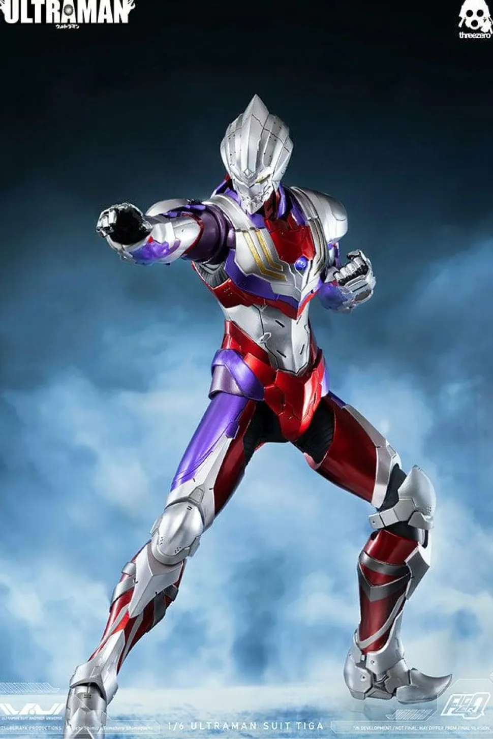 Ultraman - Ultraman Suit Tiga 1/6th Scale Action Figure (Int Sales Only)