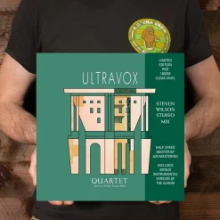 Ultravox - Quartet (Steven Wilson Mix) 2xLP Vinyl Record (2023 Record Store Day Black Friday Exclusive Clear Vinyl)