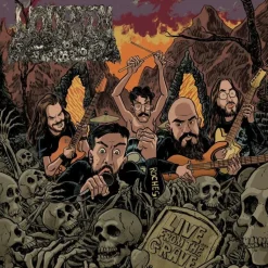 Undeath - Live... From the Grave LP Vinyl Record (2023 Record Store Day Exclusive Bloodshot Red Coloured Vinyl)
