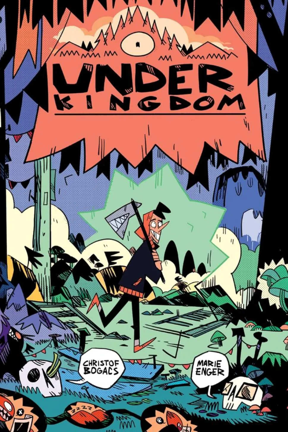 Under Kingdom by Christof Bogacs Paperback Book
