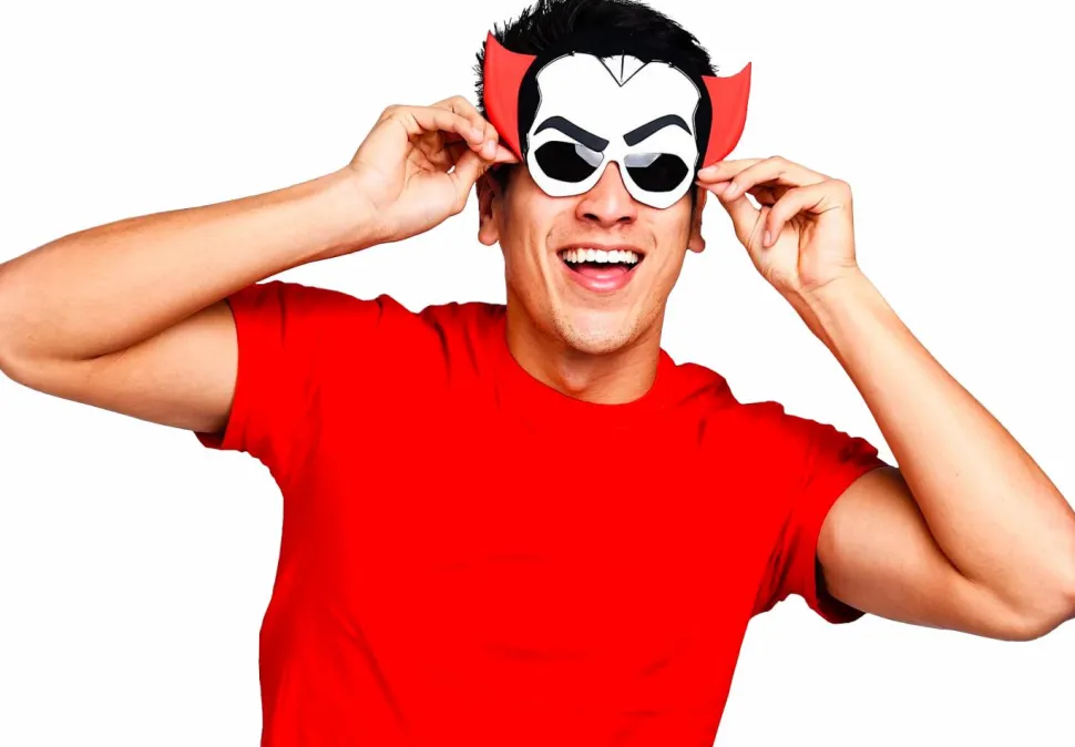 Universal Monsters - Dracula Sun-Staches Sunglasses (One Size)