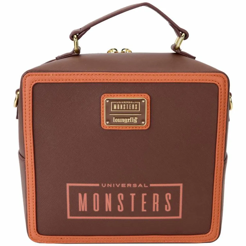 Universal Monsters - Vintage TV Triple Lenticular 7" Faux Leather Crossbody Bag