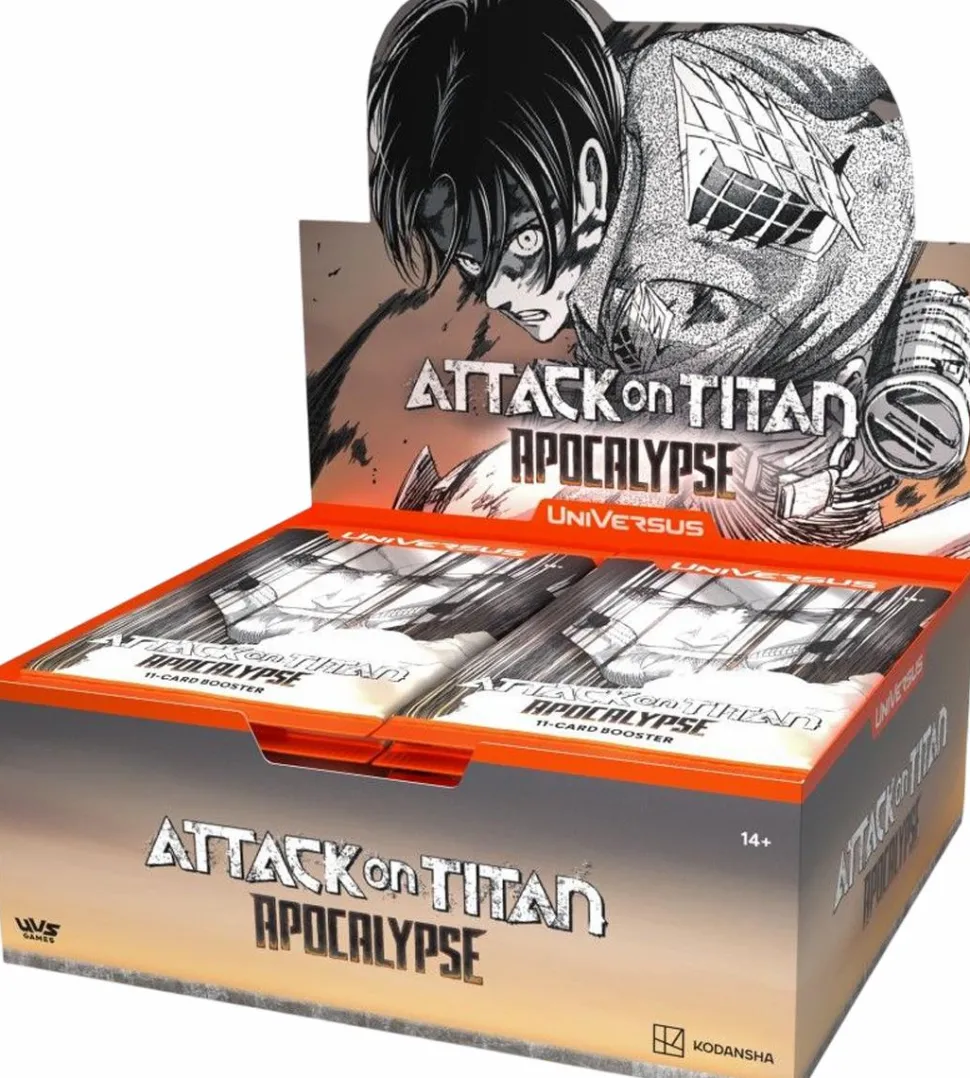 UniVersus - Card Game Attack on Titan: Apocalypse Booster Box (Display of 24)
