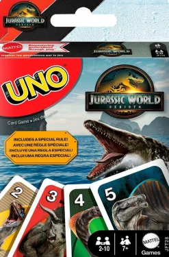 Uno - Jurassic World Rebirth Edition Card Game