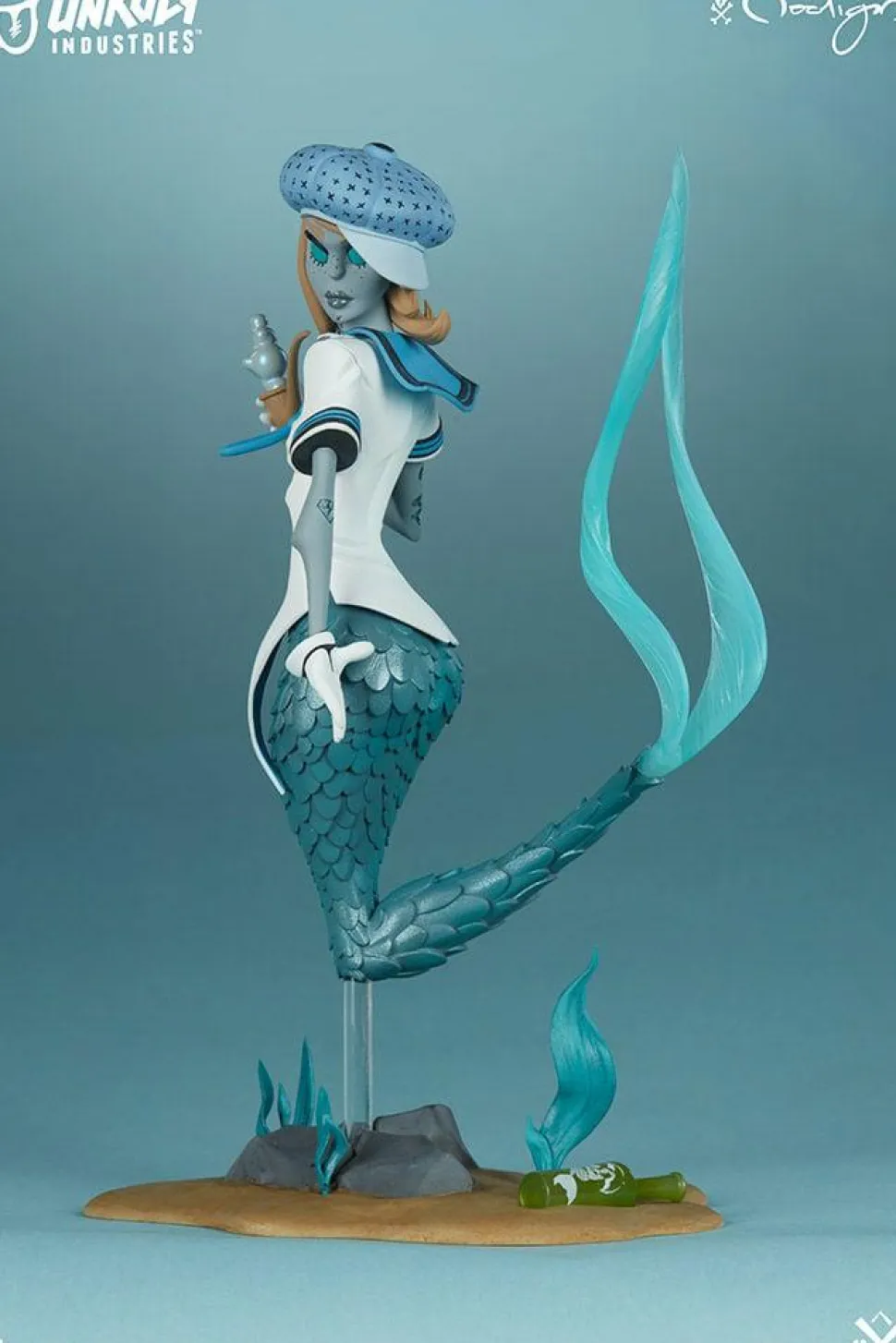 Unruly Industries - Canary Blu 8” Vinyl Figure by Hainanu “nooligan” Saulque