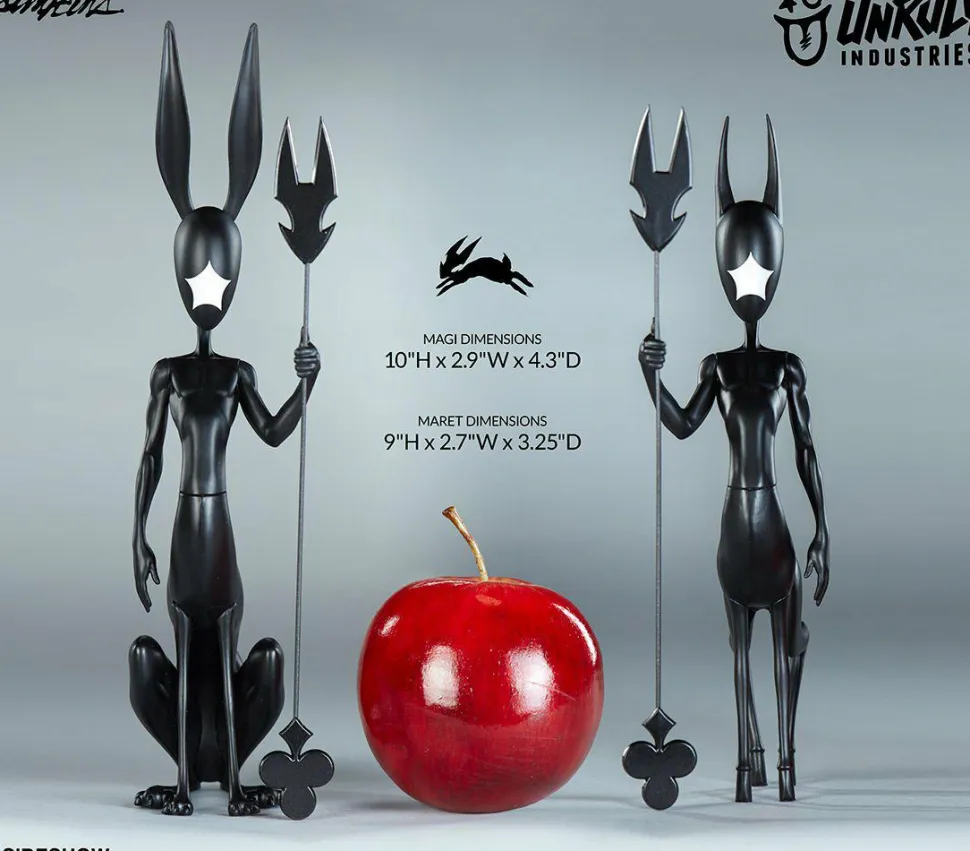 Unruly Industries - Starry Knights: Magi & Maret 9” Vinyl Figure Set by Greg “Crayola” Simkins