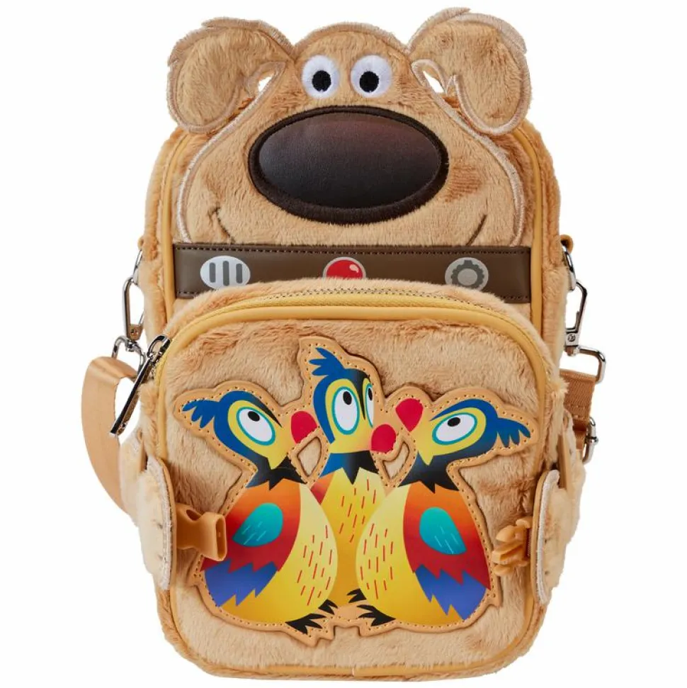 Up - 15th Anniversary Dug Cosplay 8" Faux Leather Crossbuddy Bag