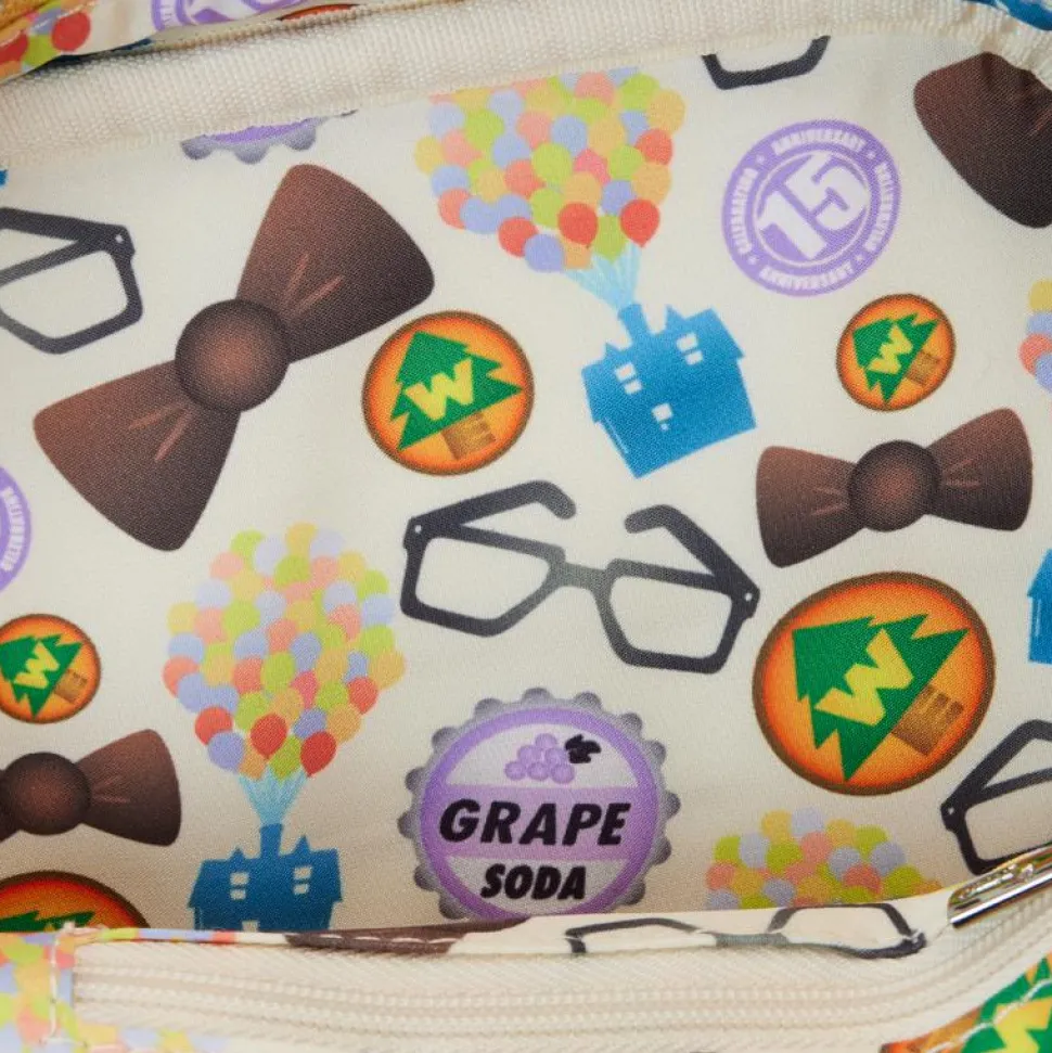 Up - 15th Anniversary Dug Cosplay 8" Faux Leather Crossbuddy Bag