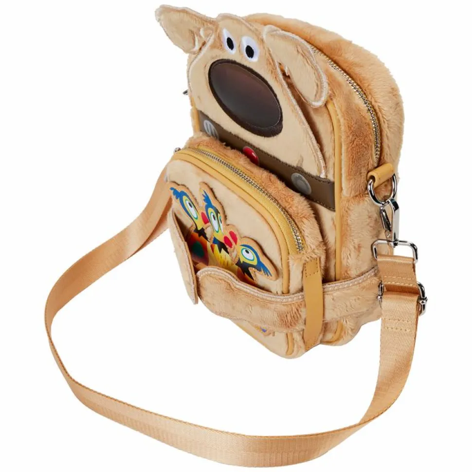 Up - 15th Anniversary Dug Cosplay 8" Faux Leather Crossbuddy Bag