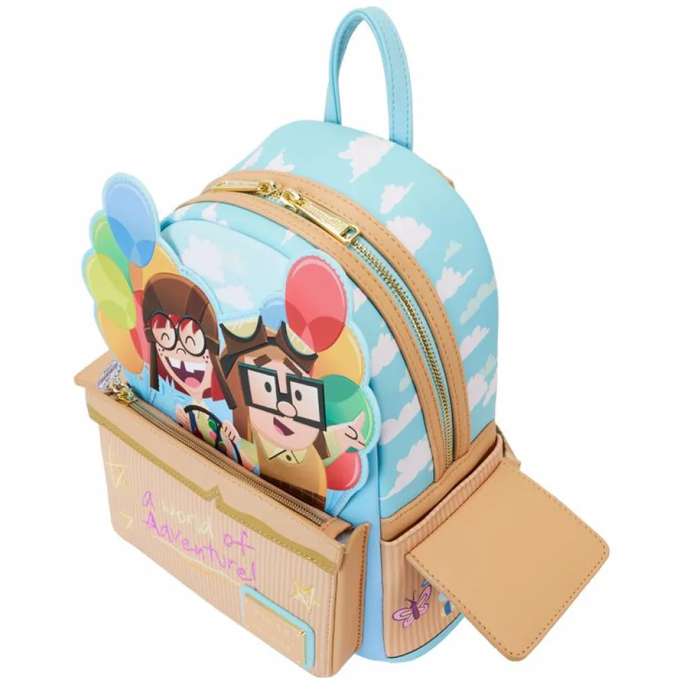 Up - 15th Anniversary Spirit of Adventure 10" Faux Leather Mini Backpack