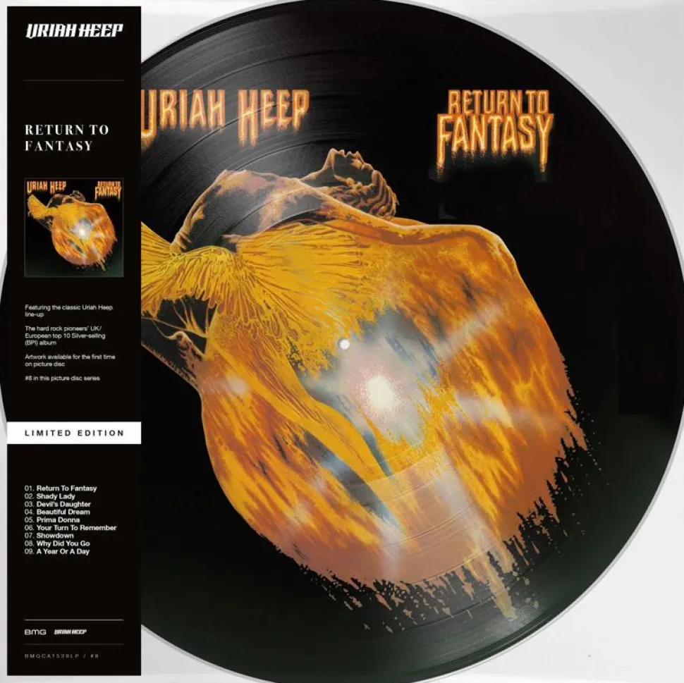 Uriah Heep - Return to Fantasy LP Vinyl Record (Picture Disc)