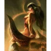 Vampirella - Vampirella: The Bloodletting Premium Art Print by Fabian 'Monk' Schlaga