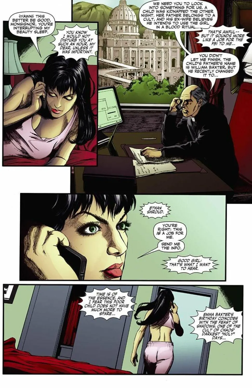 Vampirella - Volume 01 Our Lady of Shadows Trade Paperback Book