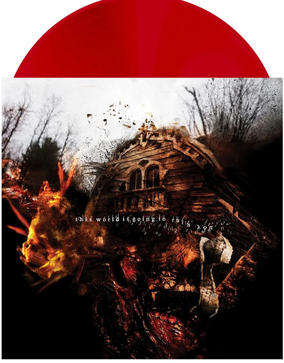 Vein.fm - This World Is Going To Ruin You LP Vinyl Record (Red Coloured Vinyl)
