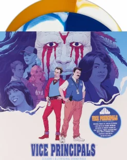 Vice Principals - Season 1 & 2 Original Television Soundtrack by Joseph Stephens 2xLP Vinyl Record (“North Jackson Warriors” and “North Jackson Tigers” Coloured Vinyls)