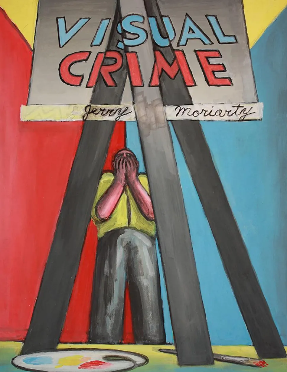 Visual Crime by Jerry Moriarty Hardcover Book