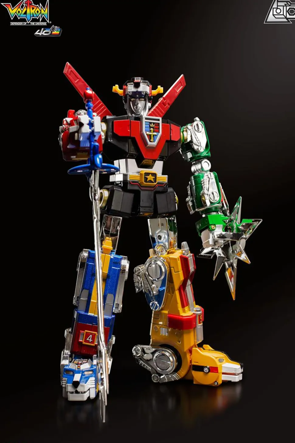 Voltron: Defender of the Universe - Voltron 40th Anniversary Collector's Set 13" Action Figure (Australian Version)
