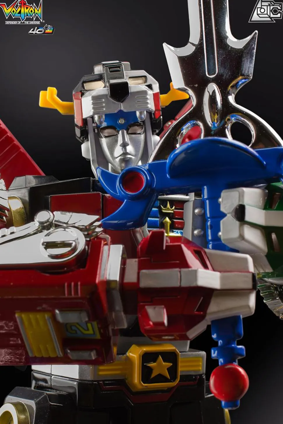 Voltron: Defender of the Universe - Voltron 40th Anniversary Collector's Set 13" Action Figure (Australian Version)