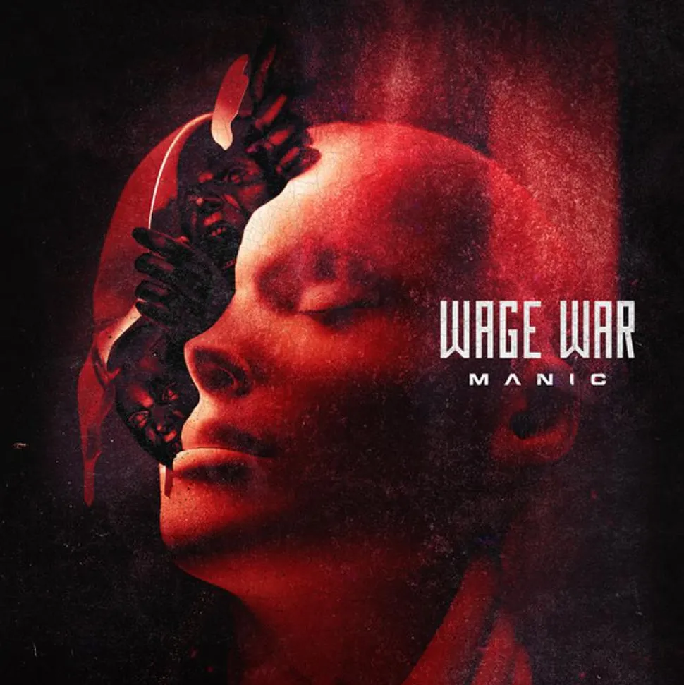 Wage War - Manic LP Vinyl Record (Red Coloured Vinyl)