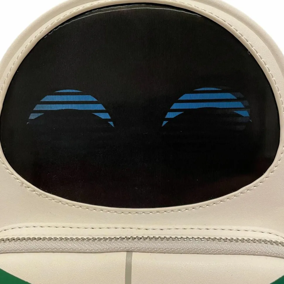 Wall-E - Eve Christmas Lights Cosplay Lenticular Glow in the Dark 10” Faux Leather Mini Backpack