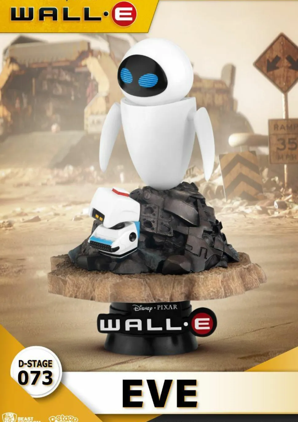 Wall-E - Eve DS-073 D-Stage 6” Statue