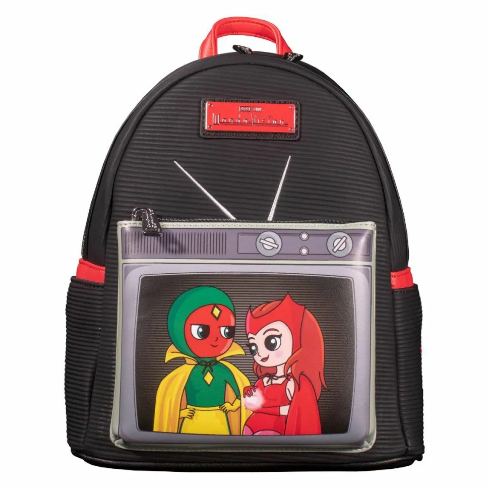 WandaVision - TV 10” Faux Leather Mini Backpack