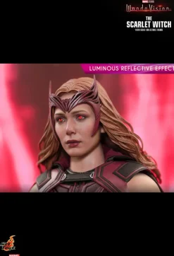 WandaVision - Vision, The Vision & The Scarlet Witch 1/6th Scale Hot Toys Action Figure Bundle (Set of 3)