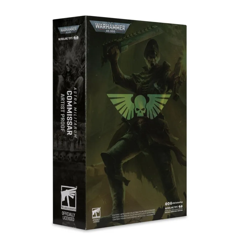 Warhammer 40,000 - Astra Militarum Commissar Artist Proof 7" Scale Action Figure