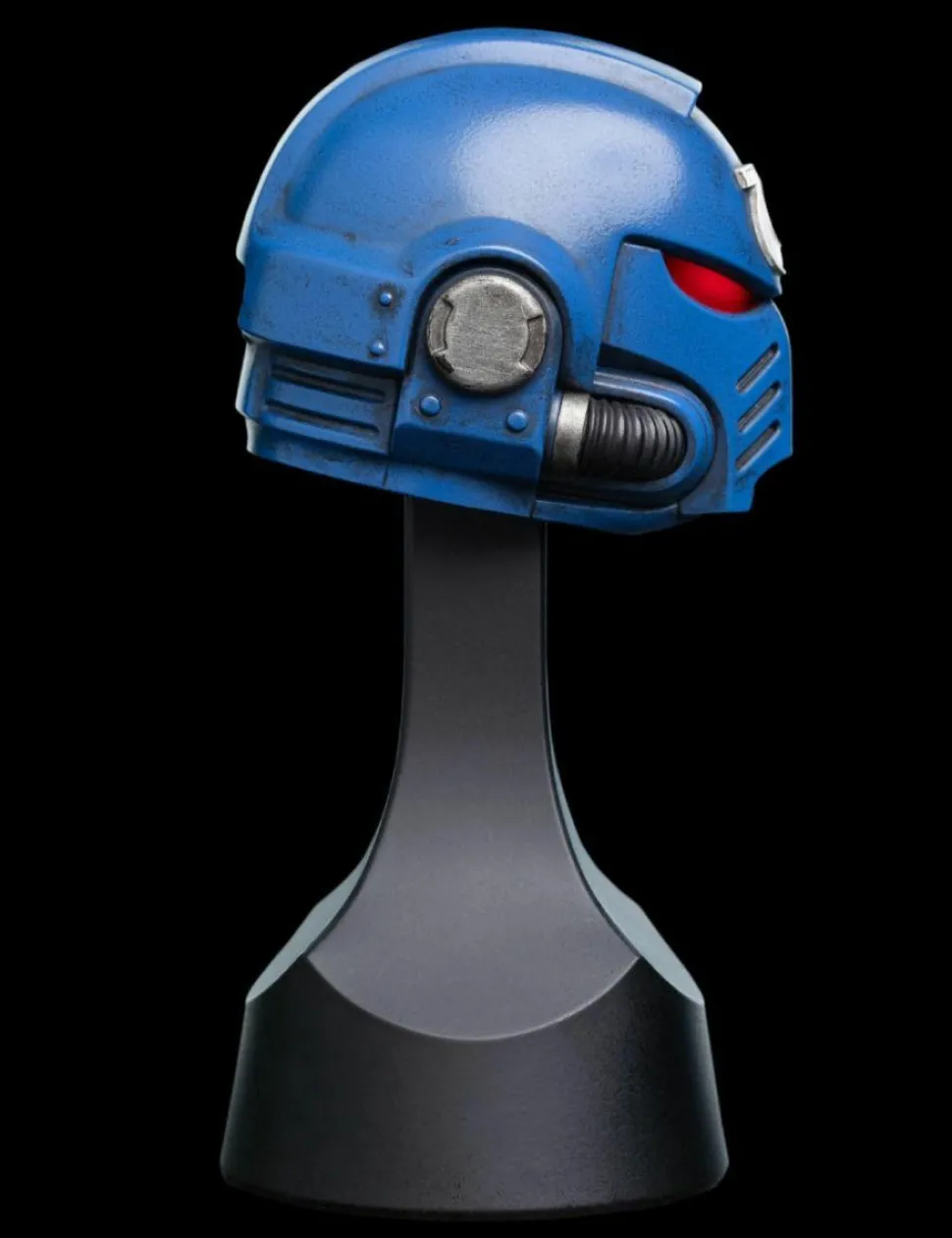 Warhammer 40,000 - Ultramarines Helm 5" Miniature Helmet Replica