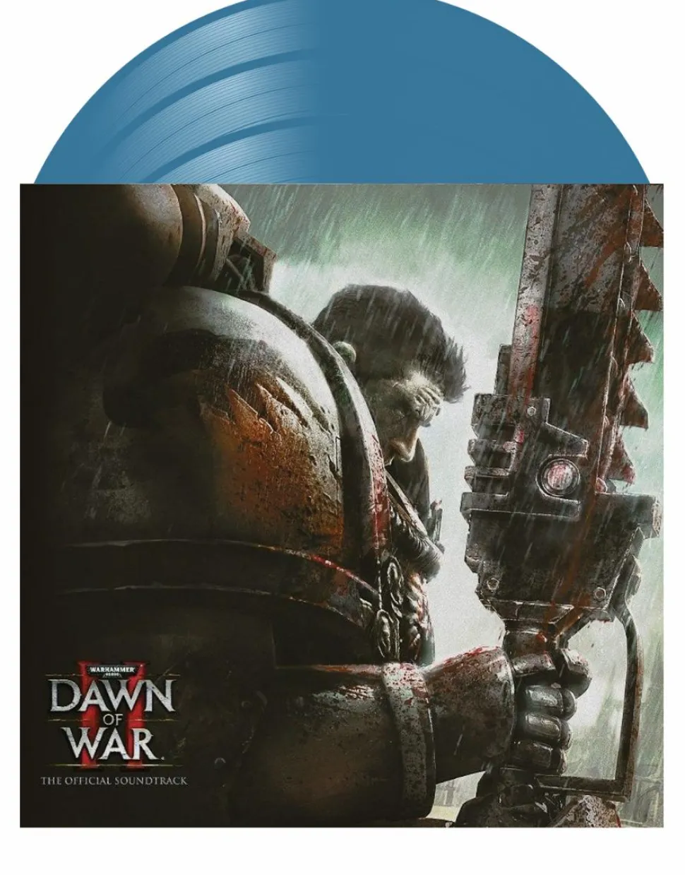 Warhammer 40,000: Dawn Of War II - The Official Soundtrack by Doyle W. Donehoo Deluxe 3xLP Vinyl Record (Teal Coloured Vinyl)