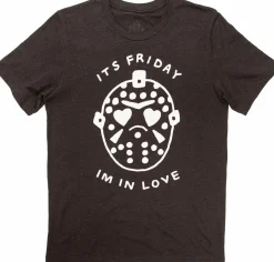 Waxwork Records x Personalhell - It’s Friday I’m In Love Black Unisex T-Shirt