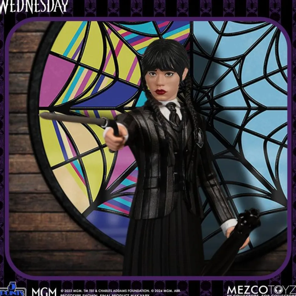 Wednesday (2022) - Wednesday & Enid 5 Points 3.75" Scale Action Figure Boxed Set