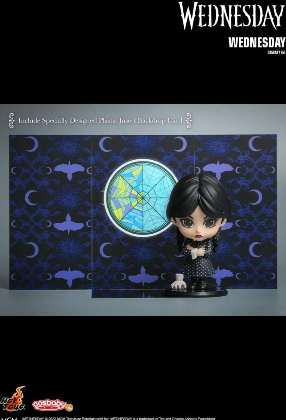 Wednesday (2022) - Wednesday Addams Cosbaby (S) Hot Toys Figure
