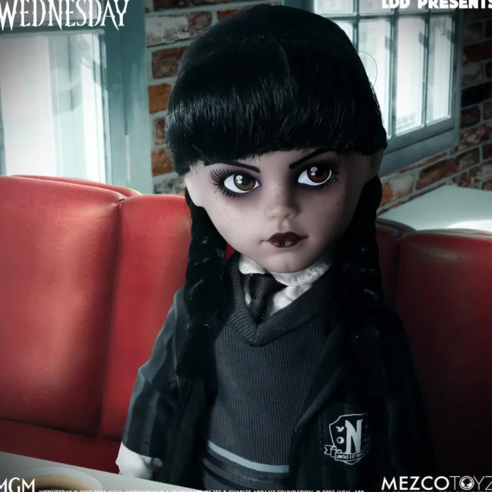 Wednesday (2022) - Wednesday Addams Nevermore Academy Uniform LDD Presents 10" Living Dead Doll
