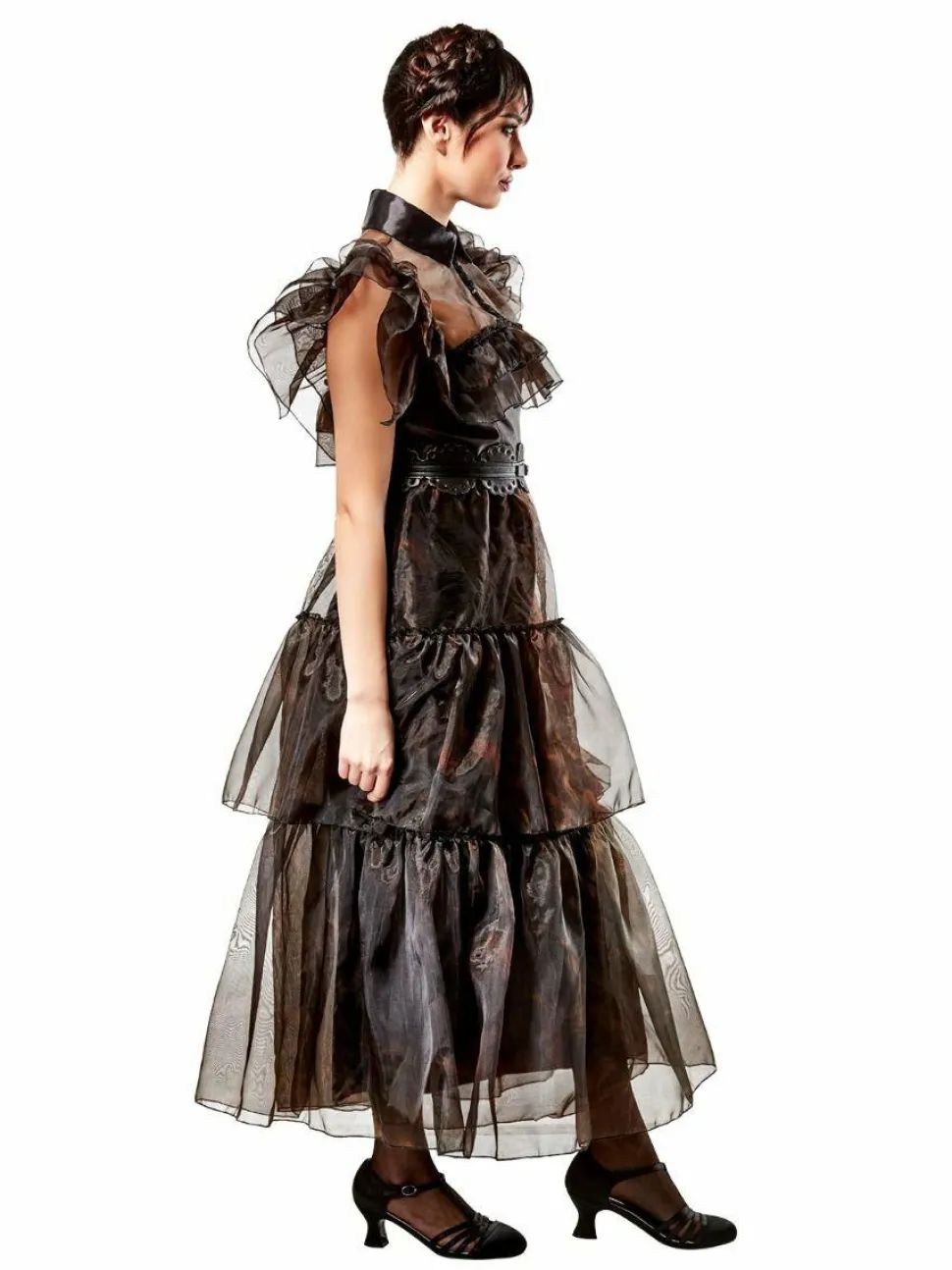 Wednesday (2022) - Wednesday Rave'N Dance Dress Deluxe Women's Adult Costume