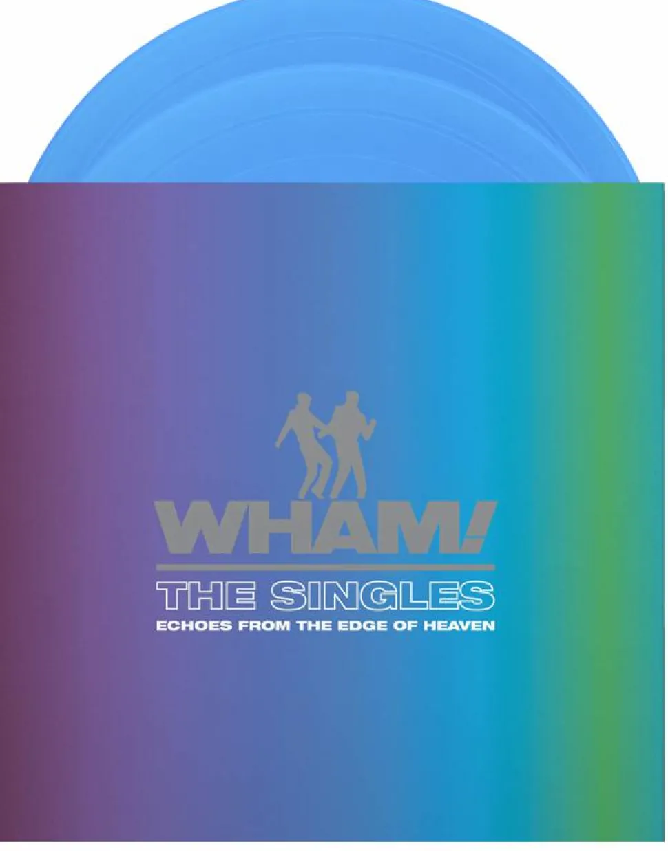 Wham! - The Singles: Echoes From the Edge of Heaven 2xLP Vinyl Record (Bright Blue Coloured Vinyl)