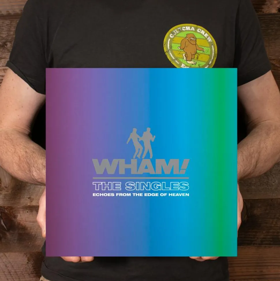 Wham! - The Singles: Echoes From the Edge of Heaven 2xLP Vinyl Record (Bright Blue Coloured Vinyl)