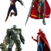 What If…? - Captain Carter, Infinity Ultron, Zombie Hunter Spider-Man, Steve Rogers & The Hydra Stomper 1/6th Scale Hot Toys Action Figure Bundle (Set of 4)