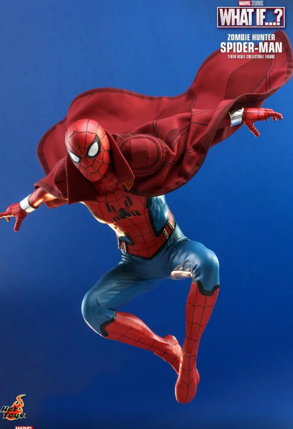 What If…? - Captain Carter, Infinity Ultron, Zombie Hunter Spider-Man, Steve Rogers & The Hydra Stomper 1/6th Scale Hot Toys Action Figure Bundle (Set of 4)