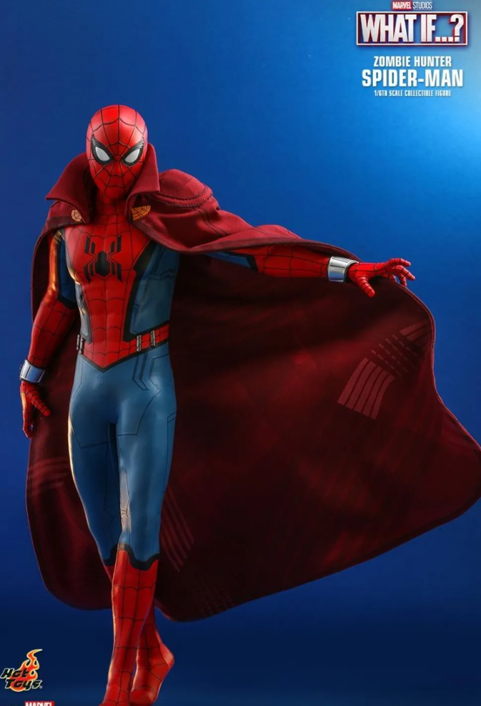 What If…? - Captain Carter, Infinity Ultron, Zombie Hunter Spider-Man, Steve Rogers & The Hydra Stomper 1/6th Scale Hot Toys Action Figure Bundle (Set of 4)