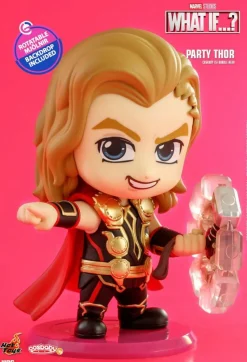 What If…? - Party Thor Cosbaby (S) Hot Toys Figure