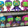 What If...? - Zombie Blacklight Pop! Vinyl Figure 4-Pack