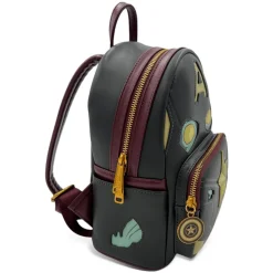 What If…? - Zombie Captain America Cosplay Glow in the Dark 10” Faux Leather Mini Backpack