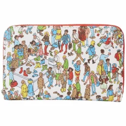Where’s Waldo? - Waldo 4” Faux Leather Zip-Around Wallet