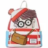 Where’s Waldo? - Waldo Cosplay 10” Faux Leather Mini Backpack