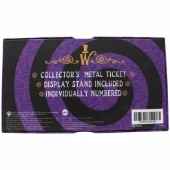 Willy Wonka & the Chocolate Factory (1971) - Golden Ticket Collector's Edition Metal Prop Replica