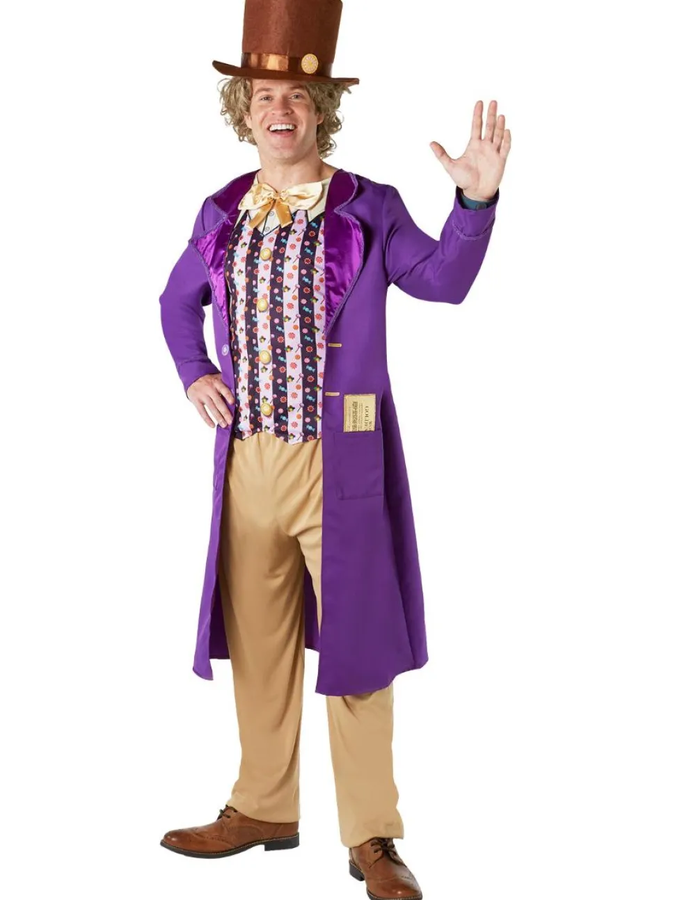 Willy Wonka & the Chocolate Factory (1971) - Willy Wonka Deluxe Adult Costume