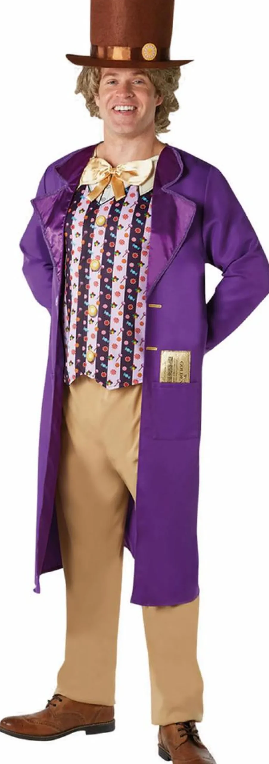 Willy Wonka & the Chocolate Factory (1971) - Willy Wonka Deluxe Adult Costume