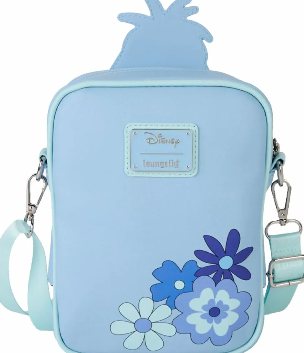 Winnie the Pooh - Floral Eeyore Cosplay 8" Faux Leather Crossbuddies Crossbody Bag